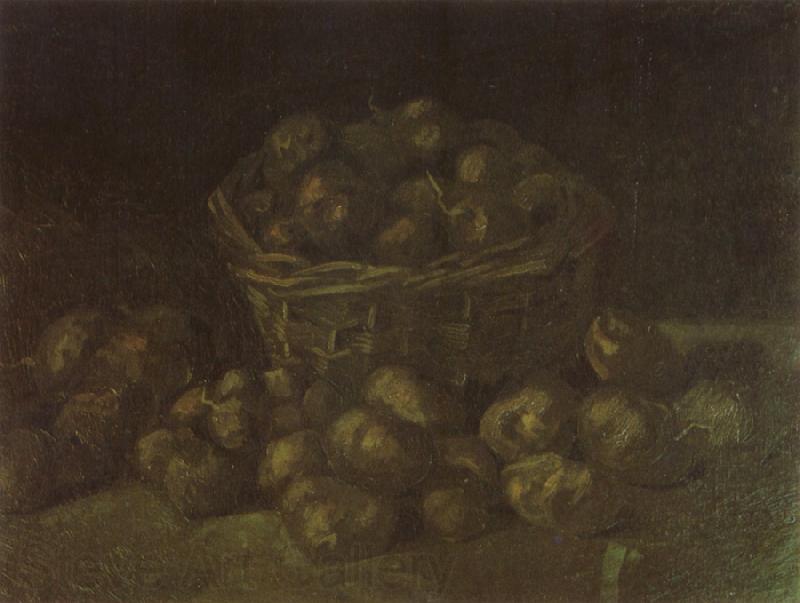 Vincent Van Gogh Still life with a Basket of Potatoes (nn04)